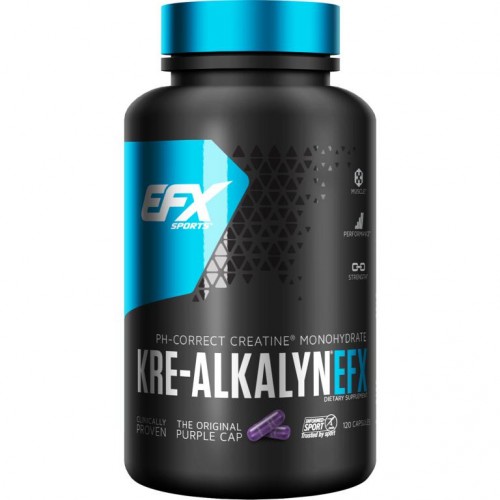 EFX Sports, Kre-Alkalyn EFX, 캡슐 120정