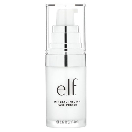 E.L.F., 미네랄 인퓨즈드 페이스 프라이머, 클리어, 0.49 온스 (14 g)
