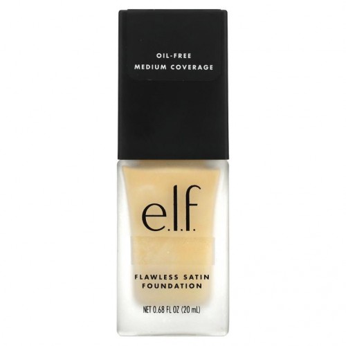 E.L.F., 플로리스 피니시 파운데이션, 라이트 아이보리, 0.68fl oz(20ml)
