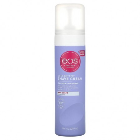 EOS, 시어버터, 면도 크림, 라벤더, 207ml(7fl oz)