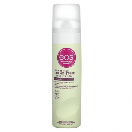 EOS, 셰이브 크림, 바닐라 블리스, 7 fl oz (207 ml)