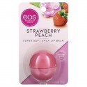 EOS, 슈퍼 소프트 시어버터 립밤, 스트로베리 피치, 7g(0.25oz)
