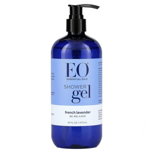 EO Products, 샤워 젤, 프렌치 라벤더, 473ml(16fl oz)