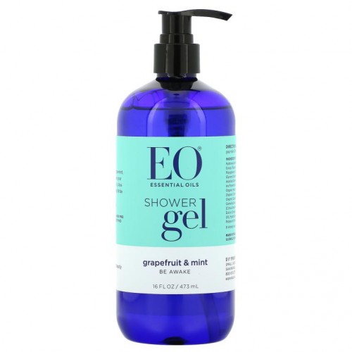 EO Products, 샤워젤, 자몽 & 민트, 473ml(16fl oz)