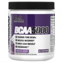 EVLution Nutrition, BCAA5000, 퓨리어스 그레이프, 258g(9.10oz)