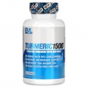 EVLution Nutrition, Turmeric1500, 베지 캡슐 90정