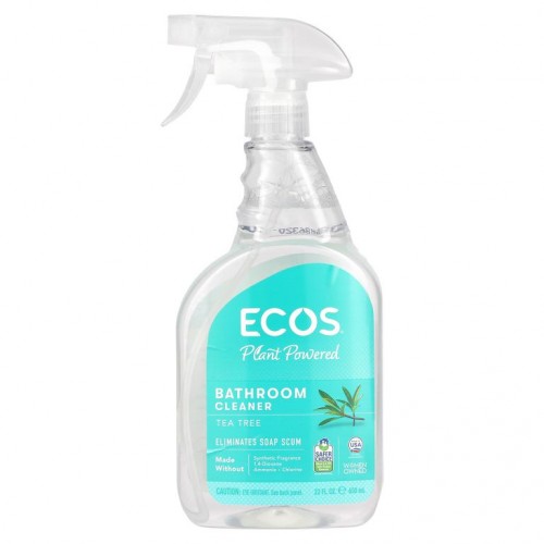 Earth Friendly Products, ECOS, 욕실 클리너, 티트리, 650ml(22fl oz)