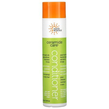 Earth Science, Ceramide Care, Curl & Frizz Control Conditioner, 10 fl oz (295 ml)