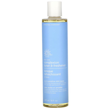 Earth Science, 알로에 베라 컴플렉션 토너 & 스킨, 무알코올, 237ml(8fl oz)