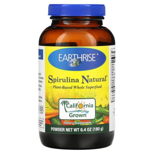 Earthrise, 스피루리나 내츄럴 파우더, 6.4 oz (180 g)