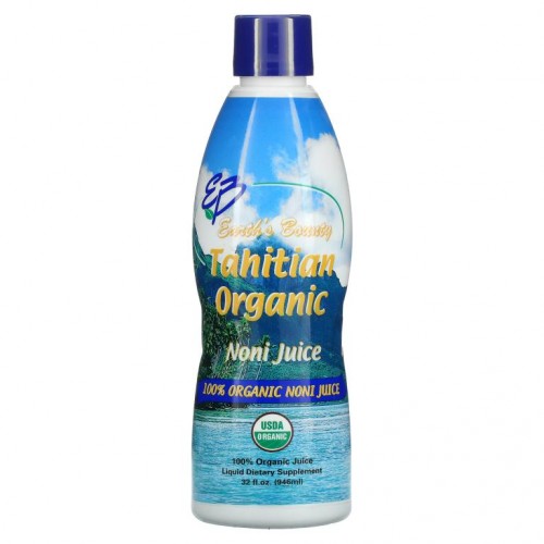 Earth's Bounty, 타히티 유기농 노니즙, 946ml(32fl oz)