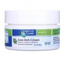 Earth's Care, 가려움 방지 크림, 시어버터와 아몬드 오일 함유, 0.21 oz (6 g)