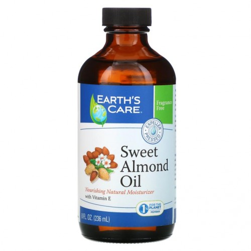 Earth's Care, 스위트 아몬드 오일, 8 fl oz (236 ml)
