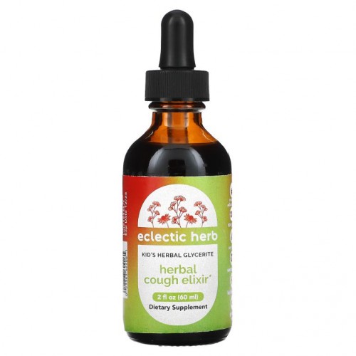Eclectic Institute, 어린이용 허브, 허브 감기약, 블랙 체리 맛, 60ml(2fl oz)