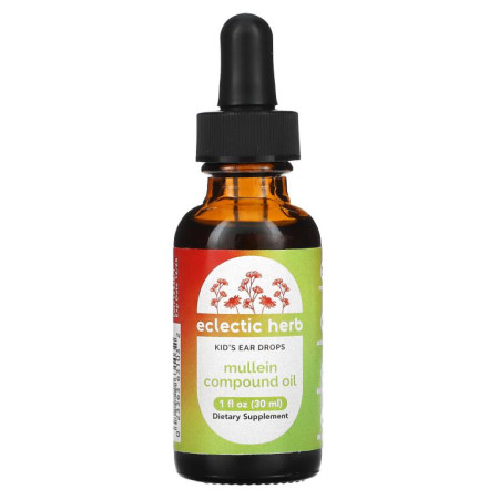 Eclectic Institute, 어린이용 트로피칼 허브, 뮬레인 혼합물 오일, 30ml(1fl oz)