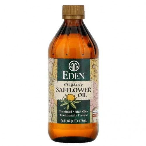 Eden Foods, 유기농 홍화유, 비정제, 16 액량 온스 (473 ml)
