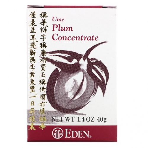 Eden Foods, 우메 플럼 농축, 1.4 온스 (40 g)