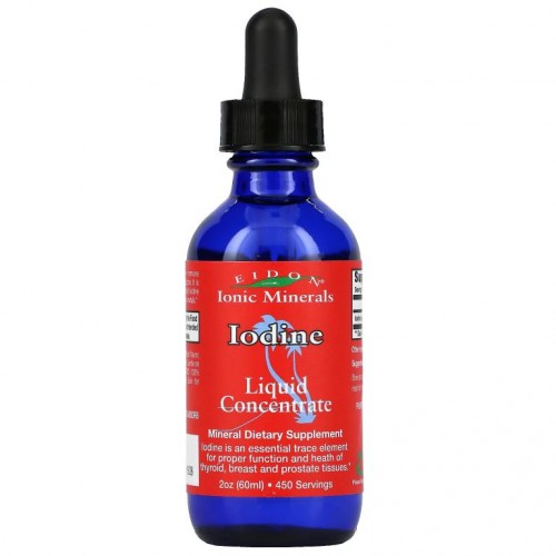 Eidon Mineral Supplements, 요오드, 농축액, 2 oz (60 ml)