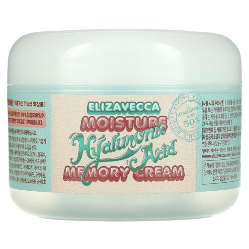 Elizavecca, 모이스쳐 하이알루론산 메모리 크림, 100 g(3.53 oz)