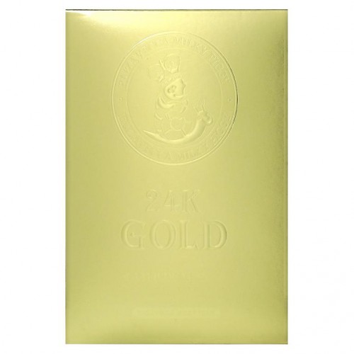 Elizavecca, 밀키 피기, 24k 골드 워터 듀얼 스테일 뷰티 마스크 팩, 10개입, 각 25g(0.88oz)