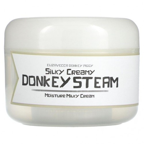 Elizavecca, 덩키피기, 덩키 스팀 모이스쳐 밀키 크림, 100g(3.53oz)