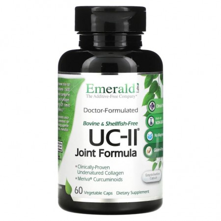 Emerald Laboratories, UC-II 관절 포뮬러, 베지 캡슐 60정