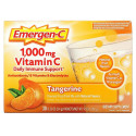 Emergen-C, 비타민C, 향료 첨가된 발포 드링크 믹스, 귤 맛, 1,000mg, 30팩, 개당 9.4g(0.33oz)