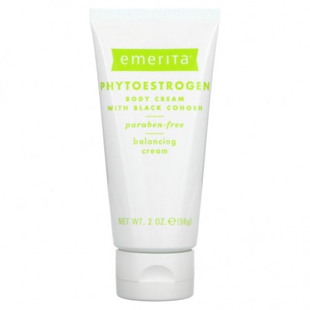 Emerita, 파이토에스트로겐 바디 크림, 2 oz (56 g)