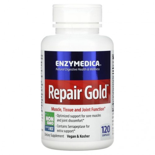 Enzymedica, 리페어 골드, 120 캡슐