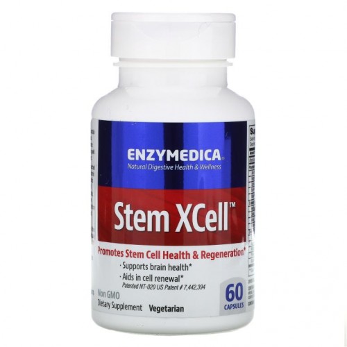 Enzymedica, 스템 엑스셀, 60 캡슐