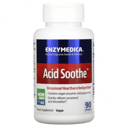 Enzymedica, 산 완화제, 90캡슐