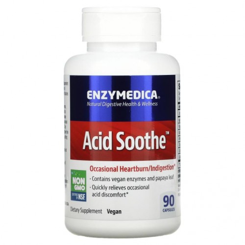 Enzymedica, 산 완화제, 90캡슐