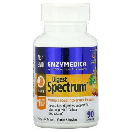 Enzymedica, Digest Spectrum, 캡슐 90정