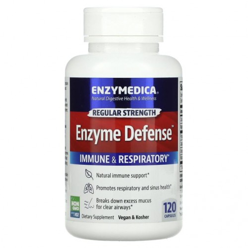 Enzymedica, Enzyme Defense, 캡슐 120정