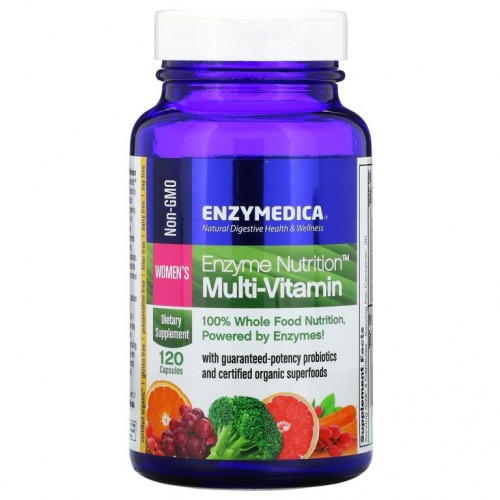Enzymedica, Enzyme Nutrition 종합비타민, 여성용, 캡슐 120정