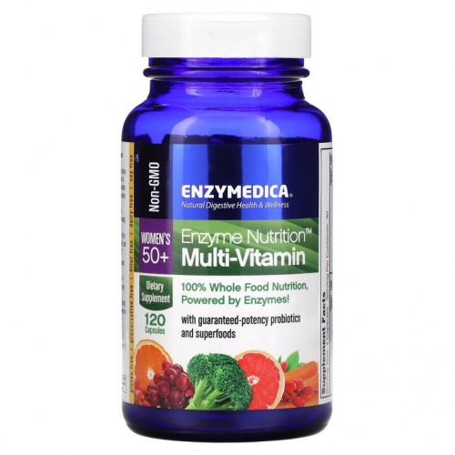 Enzymedica, Enzyme Nutrition 종합비타민, 50세 이상 여성용, 캡슐 120정