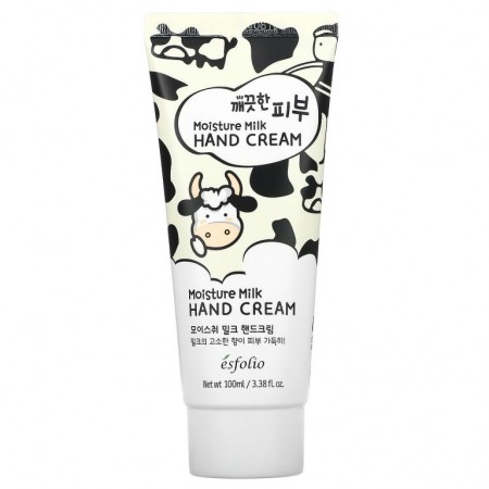 Esfolio, 모이스처 밀크 핸드 크림, 100ml(3.38fl oz)