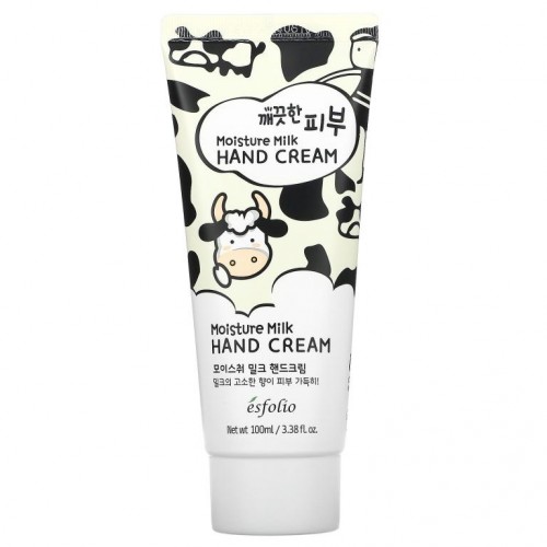 Esfolio, 모이스처 밀크 핸드 크림, 100ml(3.38fl oz)