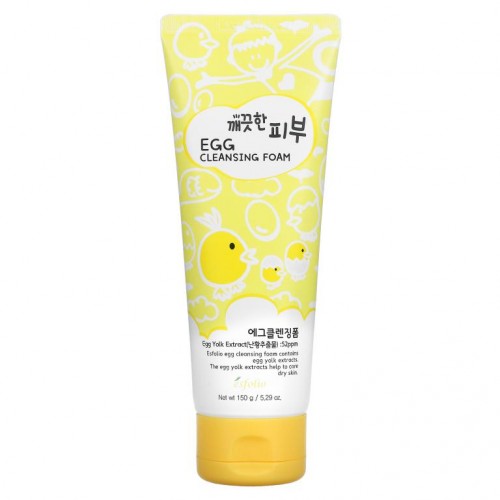 Esfolio, 에그 클렌징 폼, 150g(5.29oz)