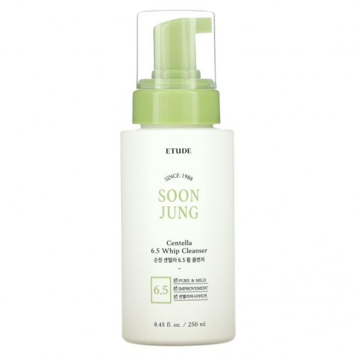 Etude, 순정, 병풀 6.5 휩 클렌저, 250ml(8.45fl oz)