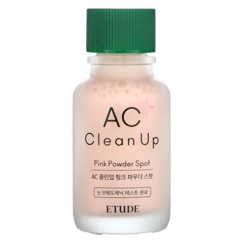 Etude, AC Clean Up, Pink Powder Spot, 0.5 fl oz (15 ml)