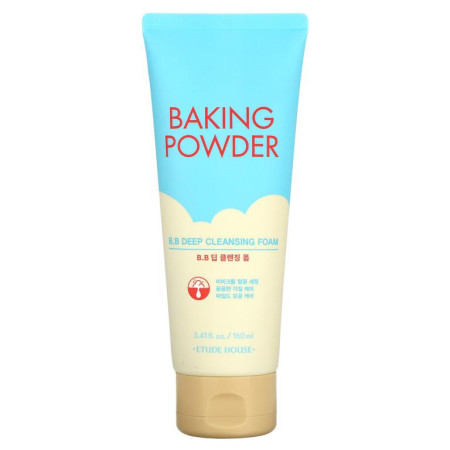 Etude, Baking Powder, B.B Deep Cleansing Foam, 5.41 fl oz (160 ml)