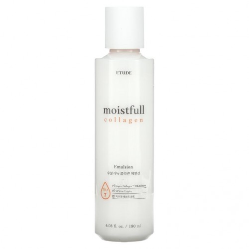 Etude, Moistfull Collagen, Emulsion, 6.08 fl oz (180 ml)