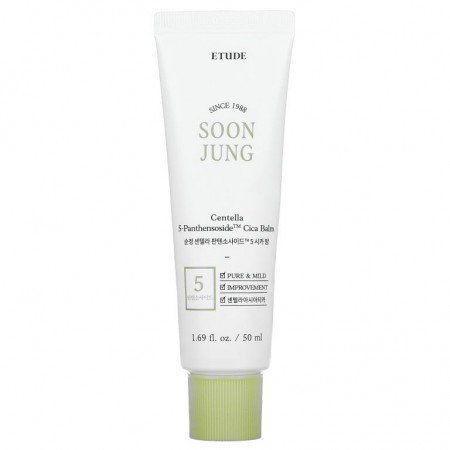 Etude, Soon Jung, Centella 5-Panthensoside Cica Balm,  1.69 fl oz (50 ml)