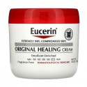 Eucerin, 오리지널 힐링 크림, 악건성, 손상된 피부용, 무향, 454g(16oz)