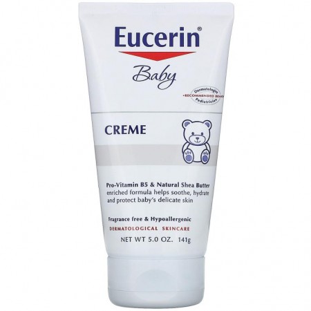 Eucerin, 아기, 크림, 5oz(141g)