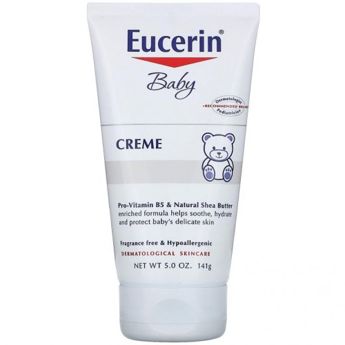 Eucerin, 아기, 크림, 5oz(141g)