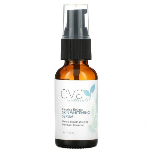 Eva Naturals, 피부 미백 세럼, 감초추출물, 30ml(1oz)