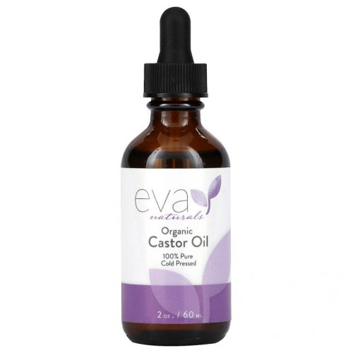 Eva Naturals, Organic Castor Oil, 2 oz (60 ml)