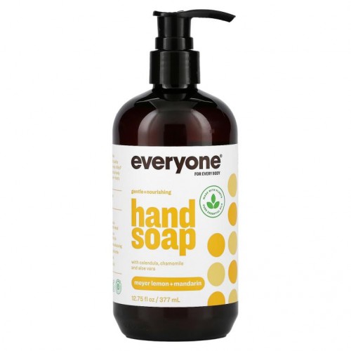 Everyone, 핸드솝, 메이어 레몬 + 만다린, 377ml(12.75fl oz)